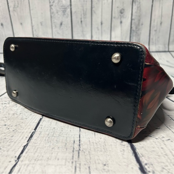 Patricia Nash Rustic Mums Satchel/Crossbody - Picture 3 of 7